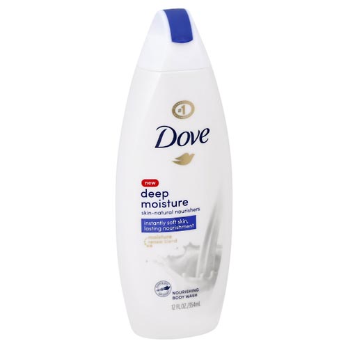 Image for Dove Body Wash, Nourishing, Deep Moisture,12oz from Hartzell's Pharmacy