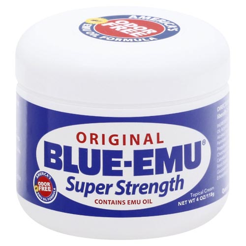 Image for Blue Emu Topical Cream, Super Strength, Original,4oz from Hartzell's Pharmacy