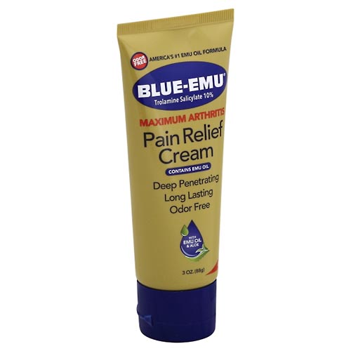 Image for Blue Emu Pain Relief Cream, Maximum Arthritis,3oz from Hartzell's Pharmacy