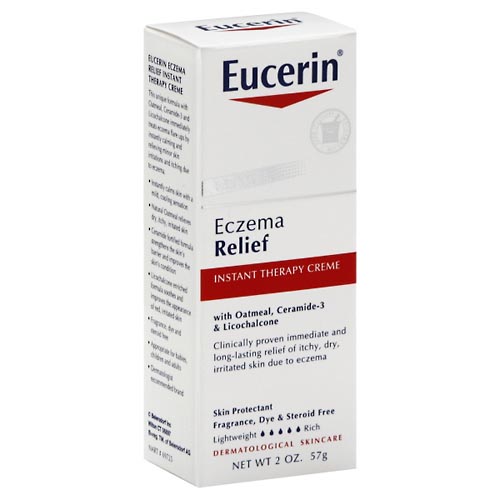 Image for Eucerin Eczema Relief, Instant Therapy Creme,2oz from Hartzell's Pharmacy