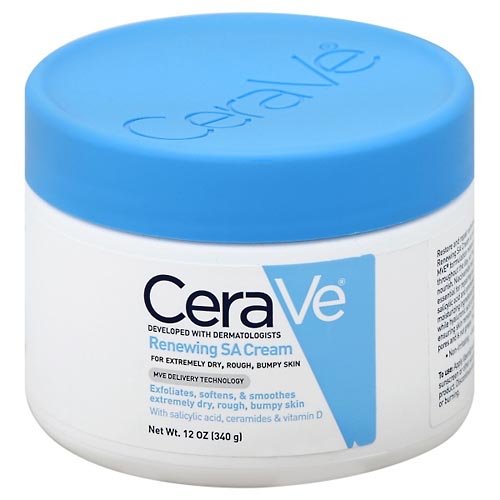 Image for CeraVe SA Cream, Renewing, for Extremely Dry, Rough, Bumpy Skin,12oz from Hartzell's Pharmacy