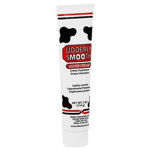 Image for Udderly Smooth Udder Cream, Lightly Scented,4oz from Hartzell's Pharmacy