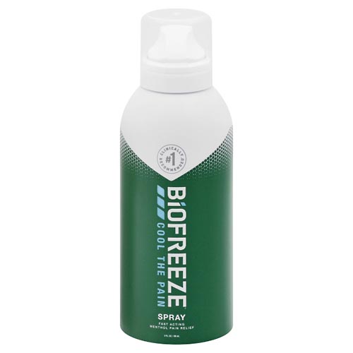 Image for Biofreeze Pain Relief, Menthol, Spray,3oz from Hartzell's Pharmacy
